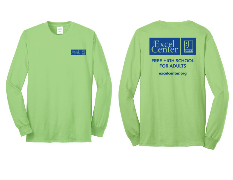 01 - Port & Company ®  - Long Sleeve Core Blend Tee. PC55LS