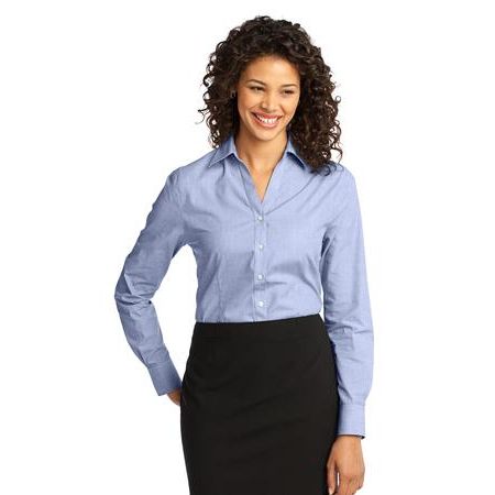 Port Authority ®  Ladies Crosshatch Easy Care Shirt. L640