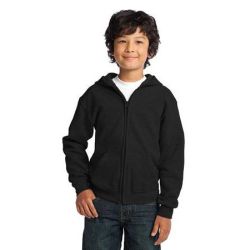 Gildan Youth Heavy Blend   Full-Zip Hooded Sweatshirt. 18600B