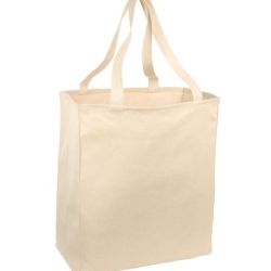 Port & Company ®  Over-the-Shoulder Grocery Tote. B110